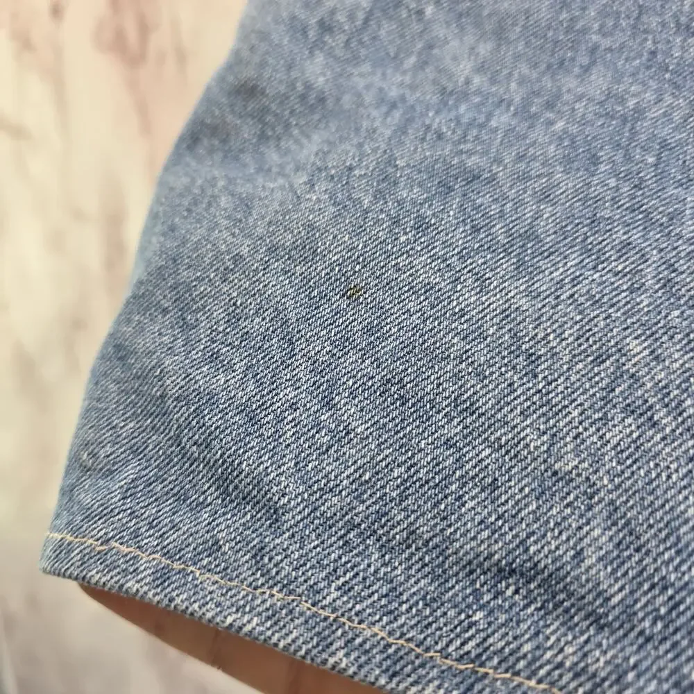 Sagwear Shorts Womens 9 28 Vintage 90s Y2K Jean Denim High ICP Baggy Rare HTF